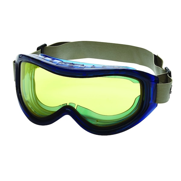 Sellstrom Safety Goggles, Amber Dual Lens, Anti-Fog& Anti-Scratch, Indirect Vented, Odyssey II Series S80202 - main